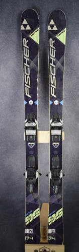 FISCHER MOTIVE 95 SKIS SIZE 174 CM WITH GRIFFON BINDINGS