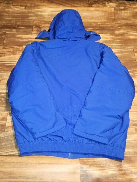 Vintage RARE Nike NFL Sports Football Quilted Blue Vtg Jacket Coat