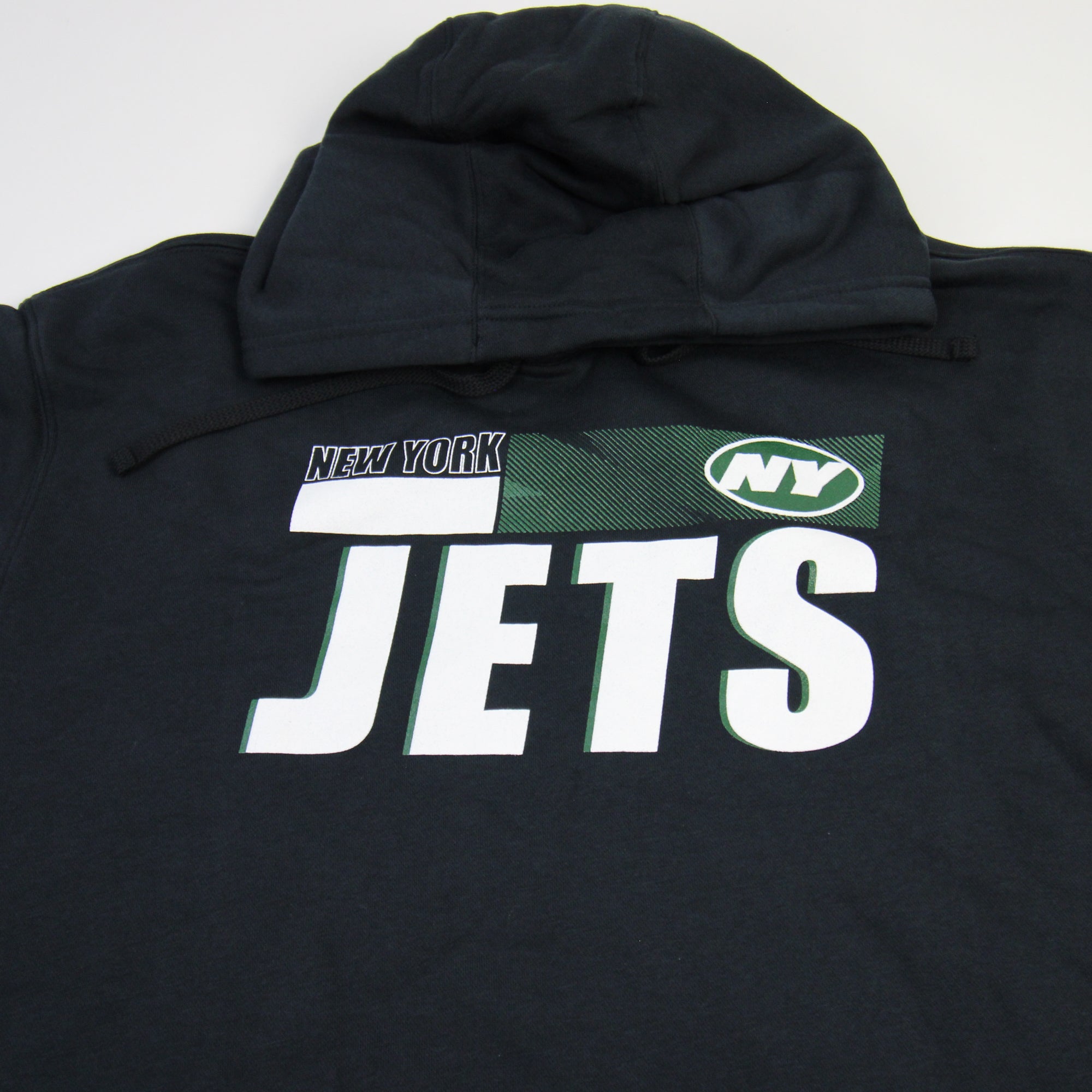 Mens New York Jets Nike Gray 2.0 Full-Zip Hoodie, 2XL :