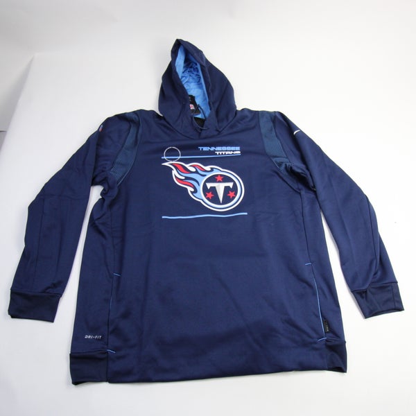 Tennessee Titans Nike NFL On Field Apparel Sweatshirt Men's Navy New 3XLT