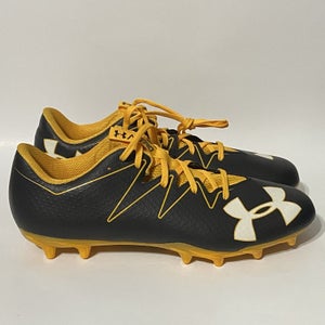 new Men’s 13 Under Armour Nitro Football Cleats Black/gold Low 1291119