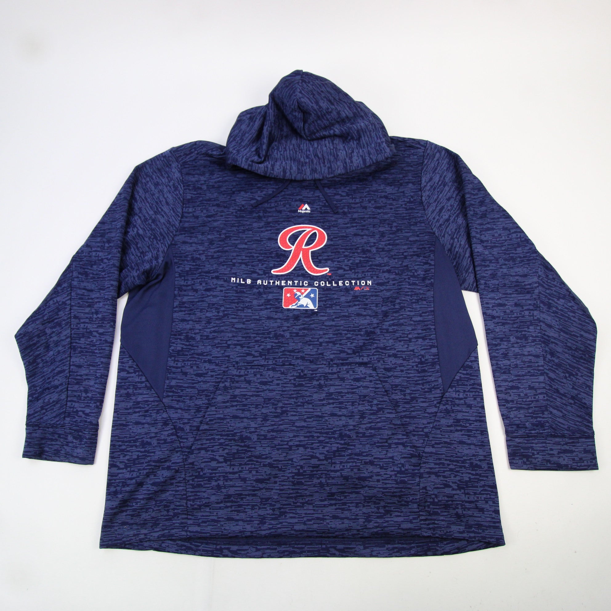 Minnesota Twins Baseball MLB Majestic Gray Hooded Sweatshirt