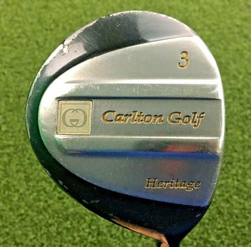 Carlton Golf Heritage 3 Wood / RH  /  ~40.5"  Factory Senior Graphite  / mm0313