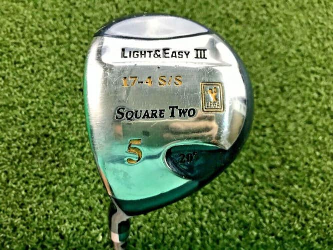Square Two Light and Easy III 5 Wood 20* / LH / Ladies Graphite/ New Grip/dw0606