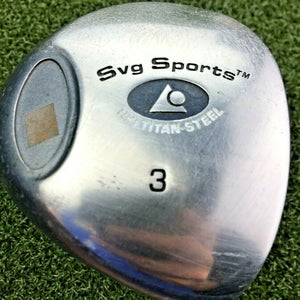 SVG Sports HKI Titan-Steel 3 Wood / RH ~40.75" / Regular Graphite / gw2833