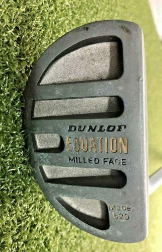 Dunlop Equation Milled Face Mallet Putter Model 620 / 34.5" / RH / Steel /sa6817