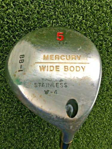 Mercury Wide Body Stainless 5 Wood 22* / RH / Elite Ladies Graphite / gw1341