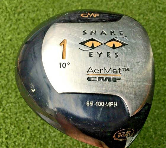 Snake Eyes AerMet CMF Driver 10* RH / 75g ProForce Gold Regular Graphite /mm5618