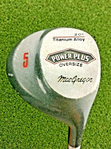 MacGregor Power Plus Oversize 5 Wood 20* / RH / Regular Graphite / gw1785