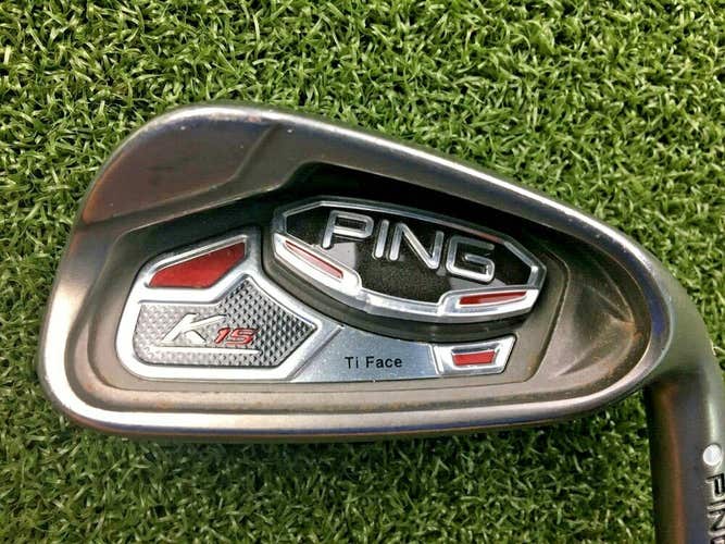 Ping K15 Ti Face 7 Iron Silver Dot RH / TFC Regular Graphite / Nice Club /mm1333