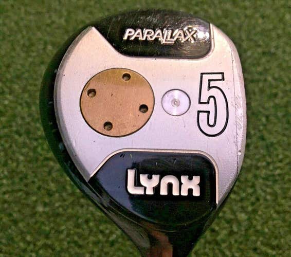 Lynx Parallax 5 Wood / RH / Ladies Steel ~41" / Nice All Original Club / mm2258