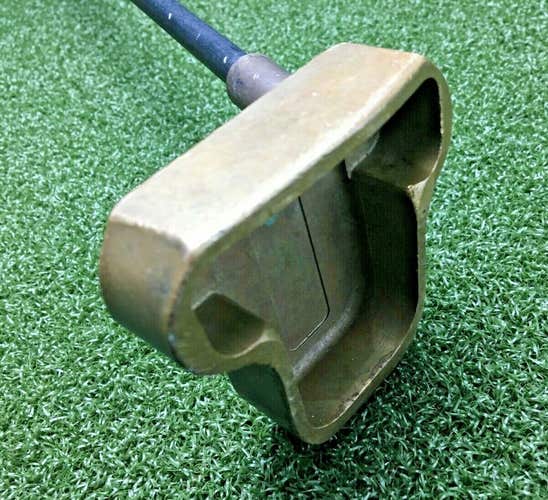 Pounder Mallet Putter / RH / Graphite ~32" / New Grip / Nice Unique Club /mm6121