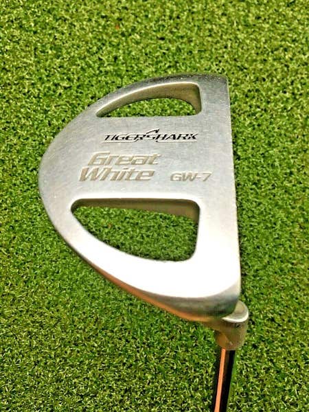 Tiger Shark Great White GW-7 Mallet Putter / RH / ~35