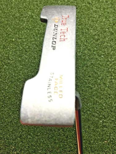 Dunlop True Tech Milled Face Blade Putter / RH / ~35.25" Steel / gw6205