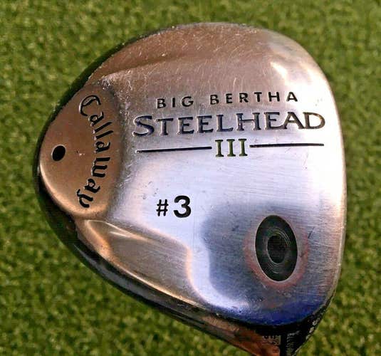 Callaway Big Bertha Steelhead III #3 Wood  RH System III Ladies Graphite /mm2494