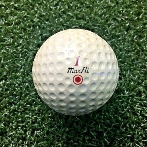Maxfli Dunlop Red Dot #1 Golf Ball - Nice Condition Collectors Item / mm1024