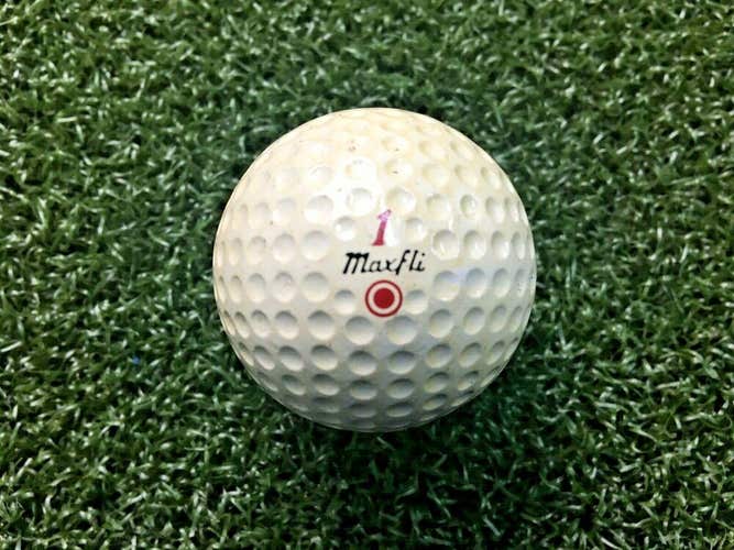 Maxfli Dunlop Red Dot #1 Golf Ball - Nice Condition Collectors Item / mm1024