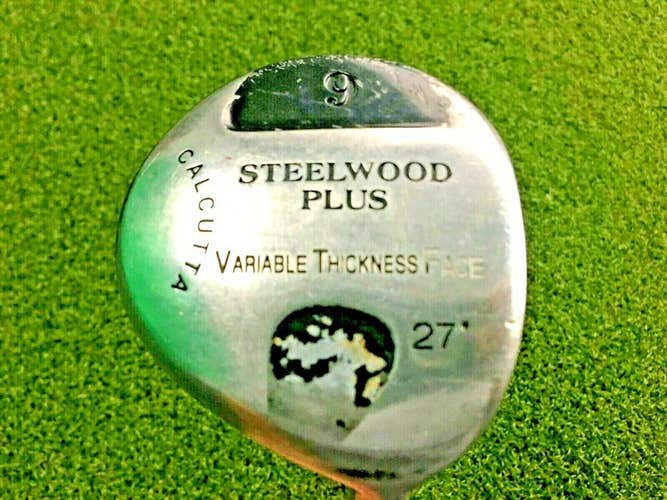 Calcutta Golf Steelwood Plus 9 Wood 27* / RH / Regular Graphite / gw0227