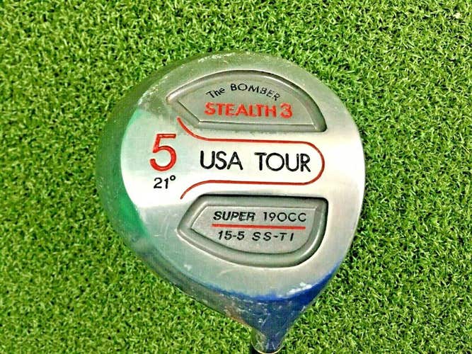 Stealth 3 USA Tour The Bomber 5 Wood 21* / RH / 74g Regular Graphite / gw0125