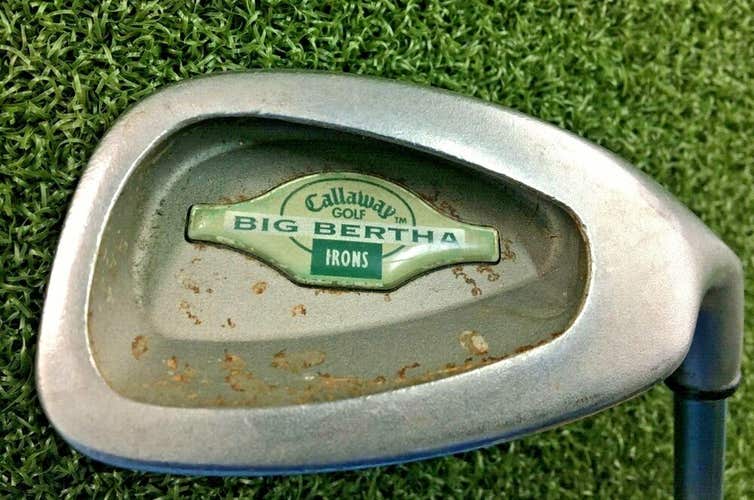 Callaway Big Bertha Irons Sand Wedge / RH / Gems Ladies Graphite ~34" / mm1968