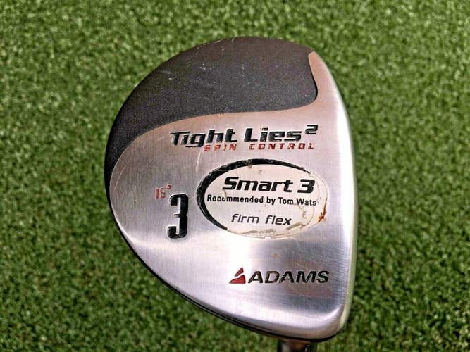 Adams Tight Lies 2 Spin Control 3 Wood 15* / RH / Firm Graphite / Nice / mm0202