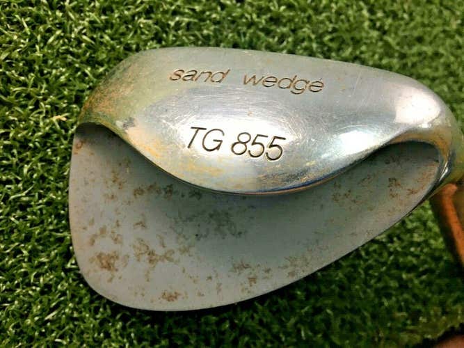 TG 855 Contour Sole Sand Wedge / RH / Stiff Gold-Colored Steel ~35.5" / mm1349