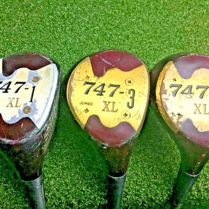 747 XL Jumbo Carbon Graphite Wood Set D,3,5 Woods  /  RH / Regular Flex / mm4911