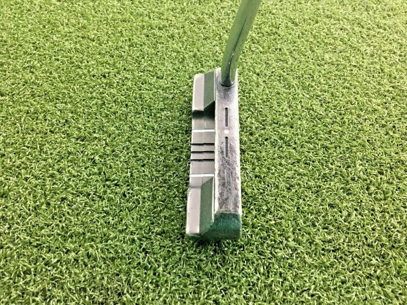 Dynacraft Tech2 Liquid Milled Face Putter  RH / ~32.5" Steel / Nice Grip /mm4234