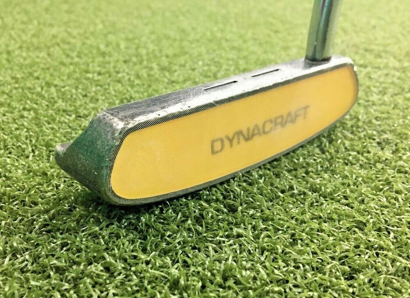 Dynacraft Tech2 Liquid Milled Face Putter  RH / ~32.5" Steel / Nice Grip /mm4234
