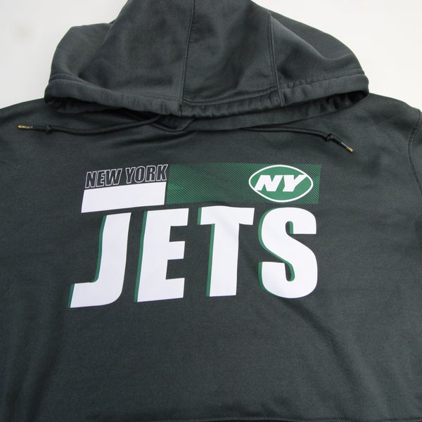 New York Jets Nike NFL On Field Apparel Dri-Fit Sweatshirt Men's Used 3XL