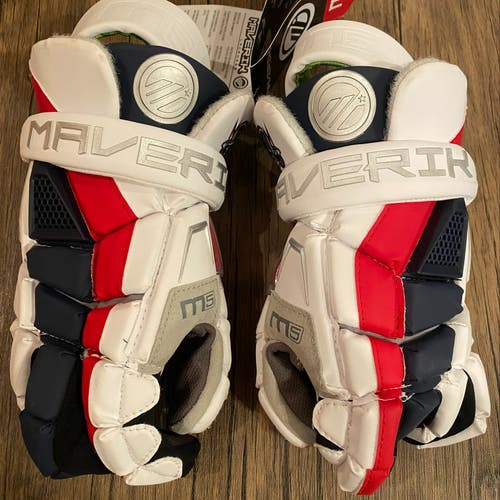 PLL Cannons New Maverik M5 Lacrosse Gloves 12"