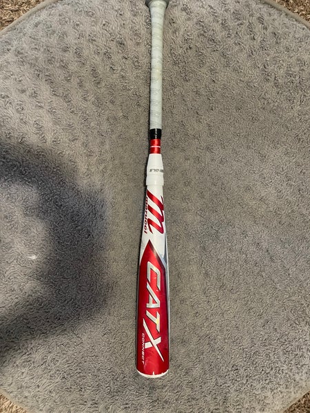 Shaved and rolled Used USSSA Certified 2022 Marucci Alloy CAT X Connect Bat (-10) 20 oz 30"