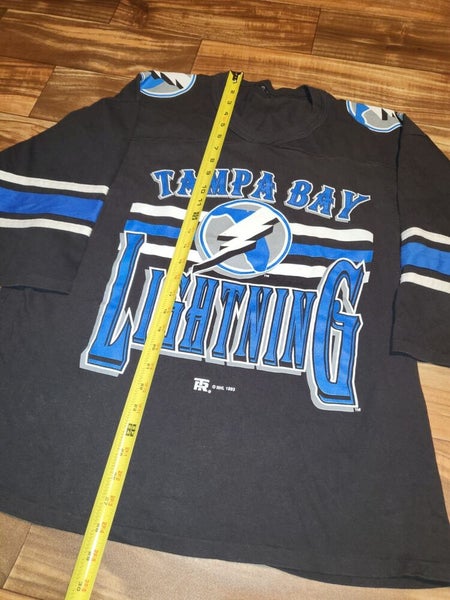 Tampa Bay Lightning Shirt Adult 3XL XXXL Gray Short Sleeve