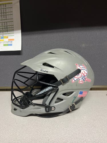 Cleveland State Player Used Military Game Warrior Evo Helmet