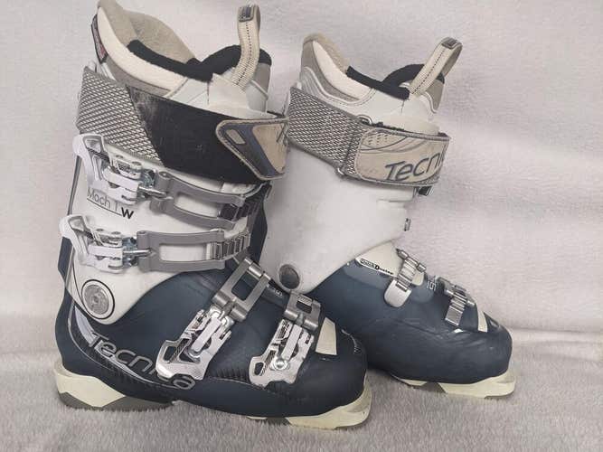 Tecnica Women's Mach 1 Flex Index 95 Ski Boots Size Mondo 23.5 Color Blue Condit