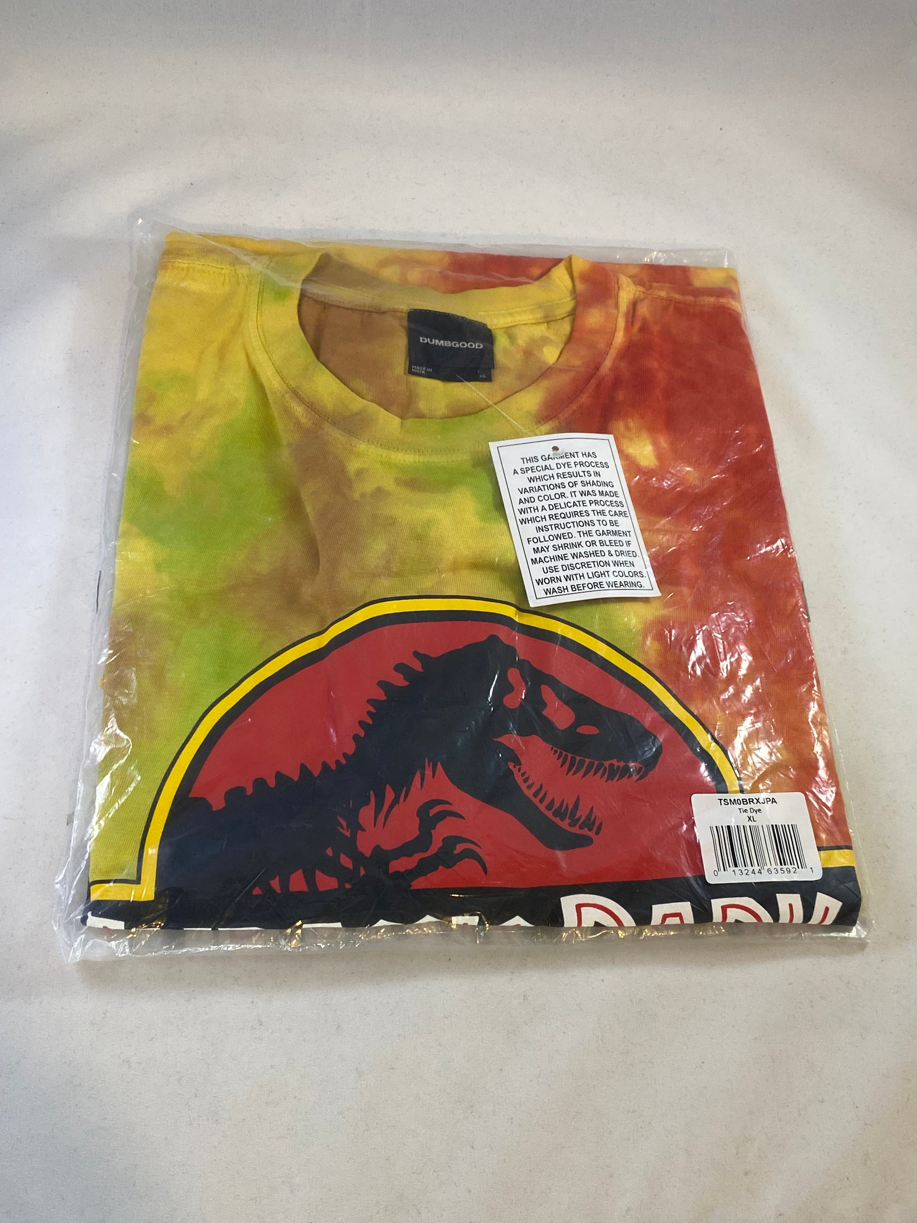 jurassic park tie dye shirt