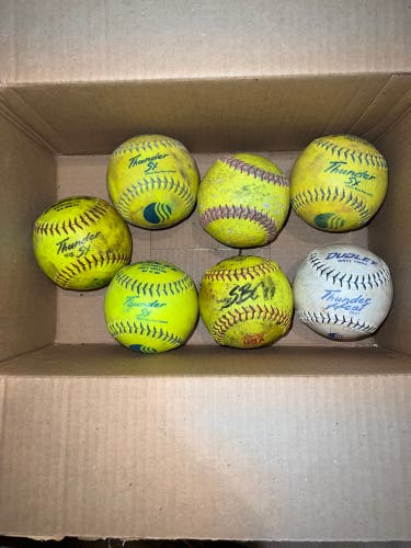7 Pack of 11” Softballs