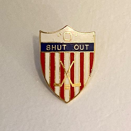 Goalie Hockey Shutout Pin - USA Hockey