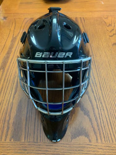 Senior Used Bauer NME 8 Goalie Mask Fit 1