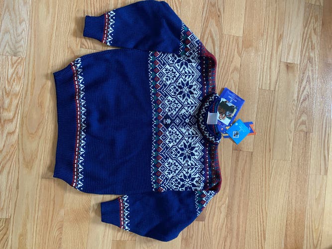 Blue New Small / Medium Dale of Norway Sweatshirt