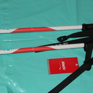 NEW Ski poles adult downhill/alpine Aluminum  SWIX  Pair  110cm with  baskets