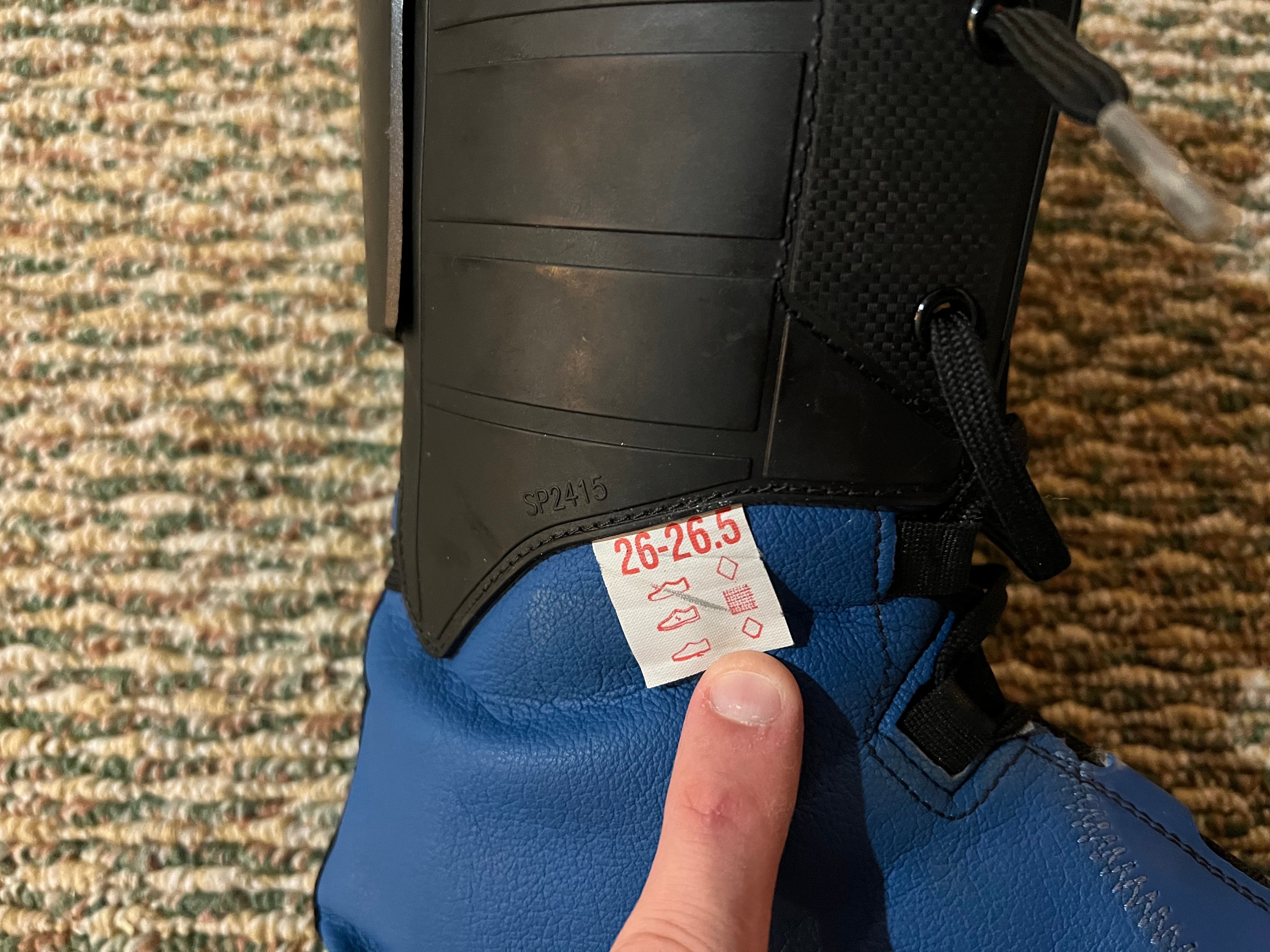Used 2018-19 Lange World Cup ZB Ski Boots Size 26.5 | SidelineSwap