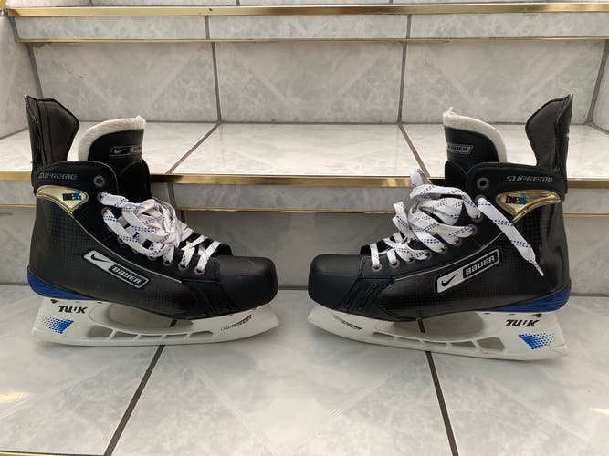 Senior Used Bauer supreme one95 Hockey Skates Extra Wide Width Size 8