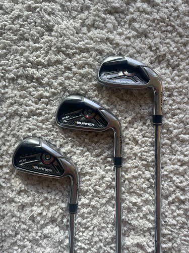 TaylorMade Burner 2.0 Irons (4 And 8 Irons only) 5 Irons NOT Included