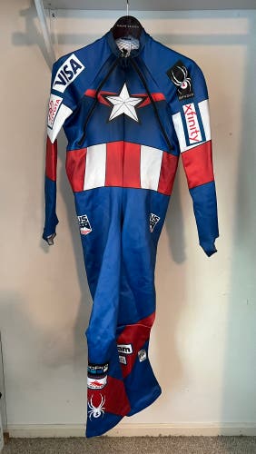 **NEW** Spyder US Ski Team Captain America DH Suit