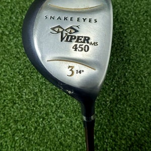 Snake Eyes Viper 450 MS 3 FW Wood 14*  /  RH  /  Stiff Graphite ~43.5"  / jd5719