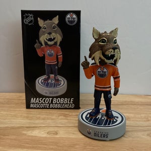 NHL Edmonton Oilers Hunter Mascot Bobblehead *LIMITED EDITION TO 2018*