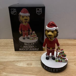 NHL Los Angeles Kings Bailey Mascot Bobblehead - Christmas *LIMITED EDITION TO 300*