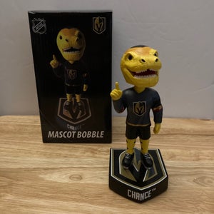 NHL Las Vegas Golden Knights Chance Mascot Bobblehead *LIMITED EDITION TO 2018*