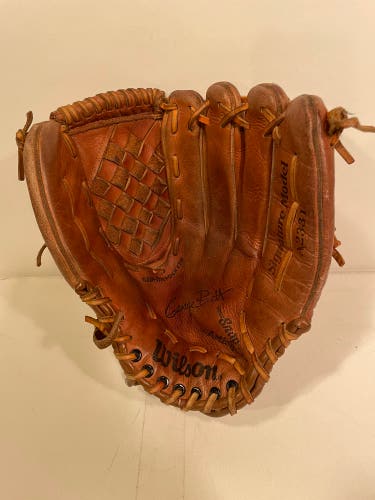 Wilson Signature 12 1/2” baseball Glove George Brett
